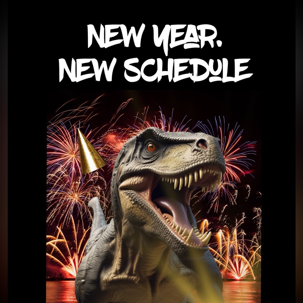 Things are changing!  2026 Live Schedule Changes